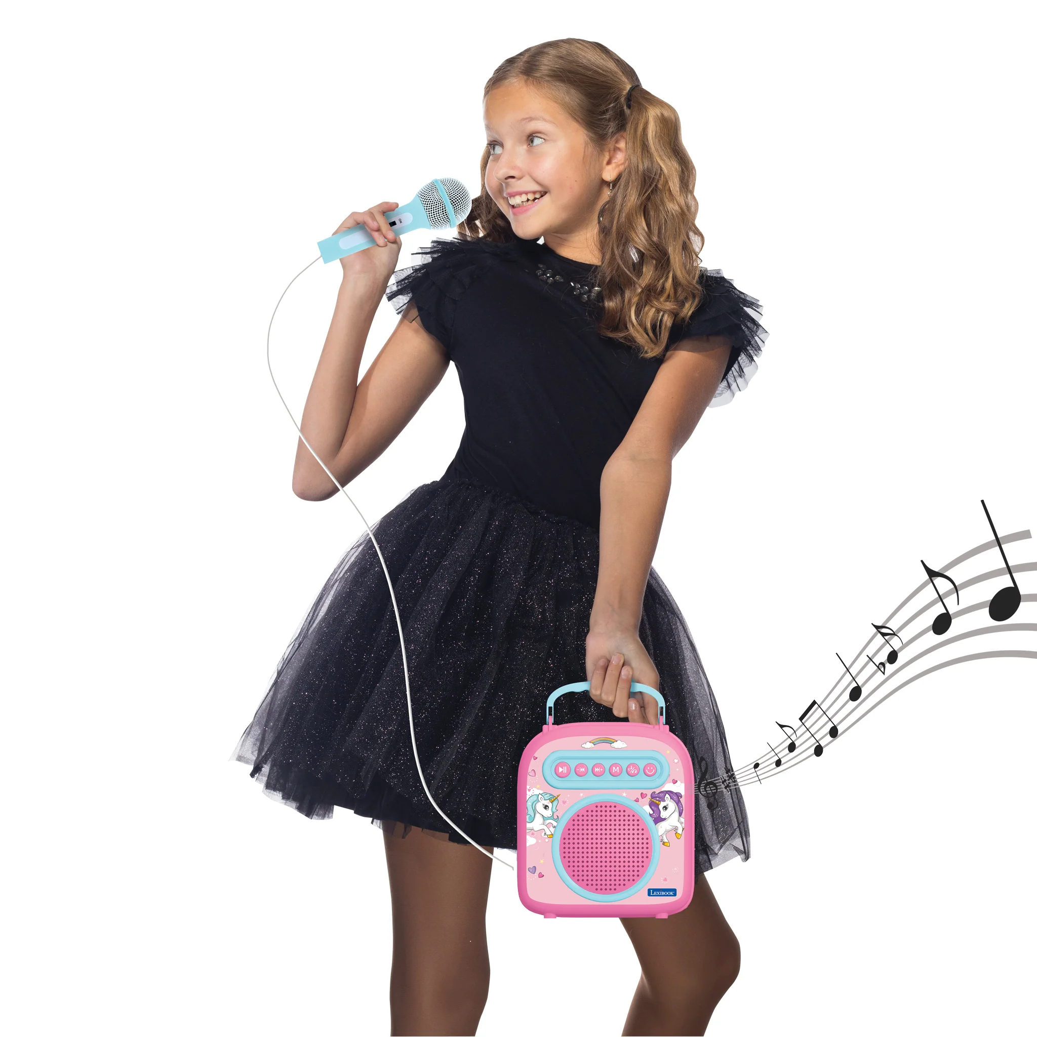 LEXIBOOK Unicorn Bluetooth speaker with microphones - Image 9