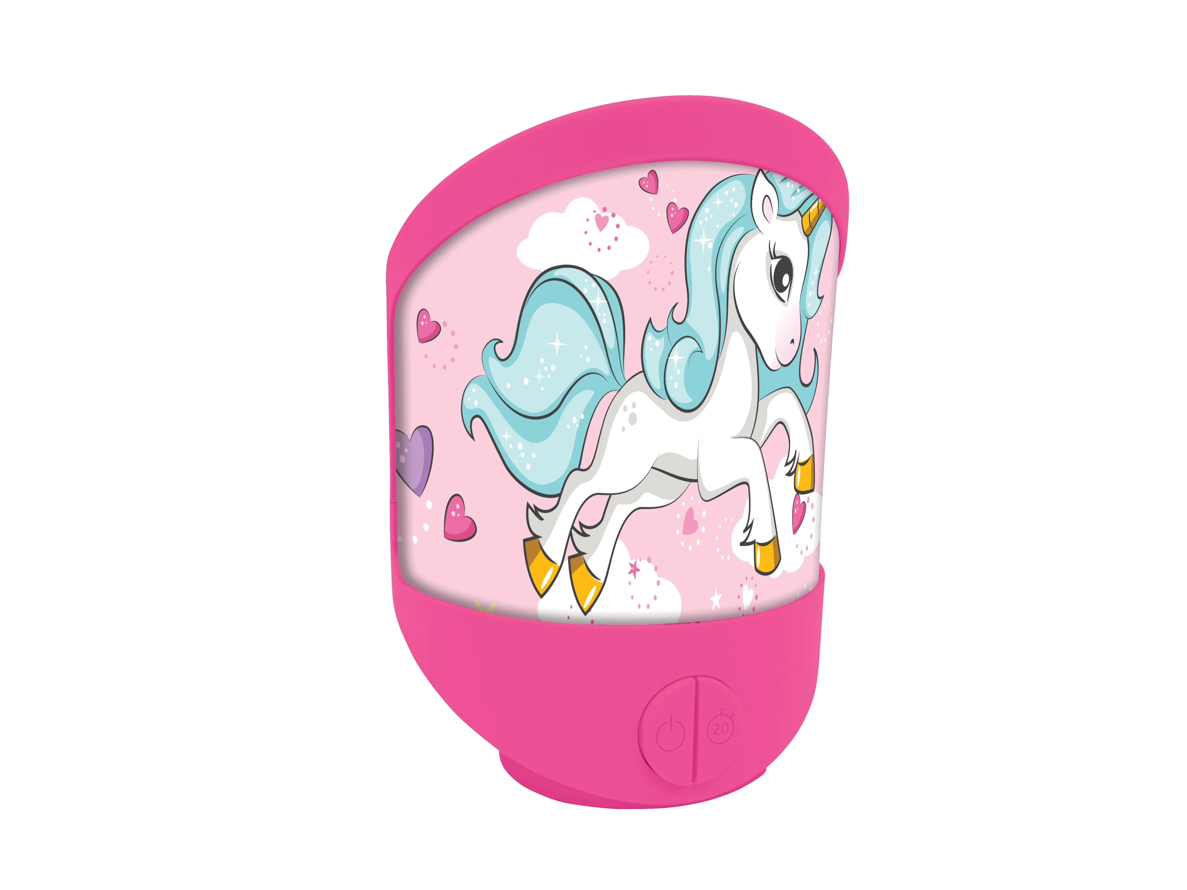 Lexibook Unicorn LED Nightlight - Dual Wall/Table Use - Image 2