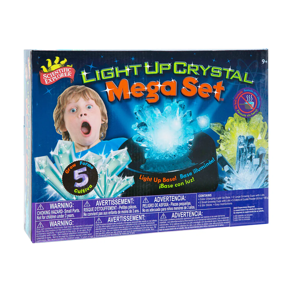 Scientific Explorer Light Up Crystal Growing Kit