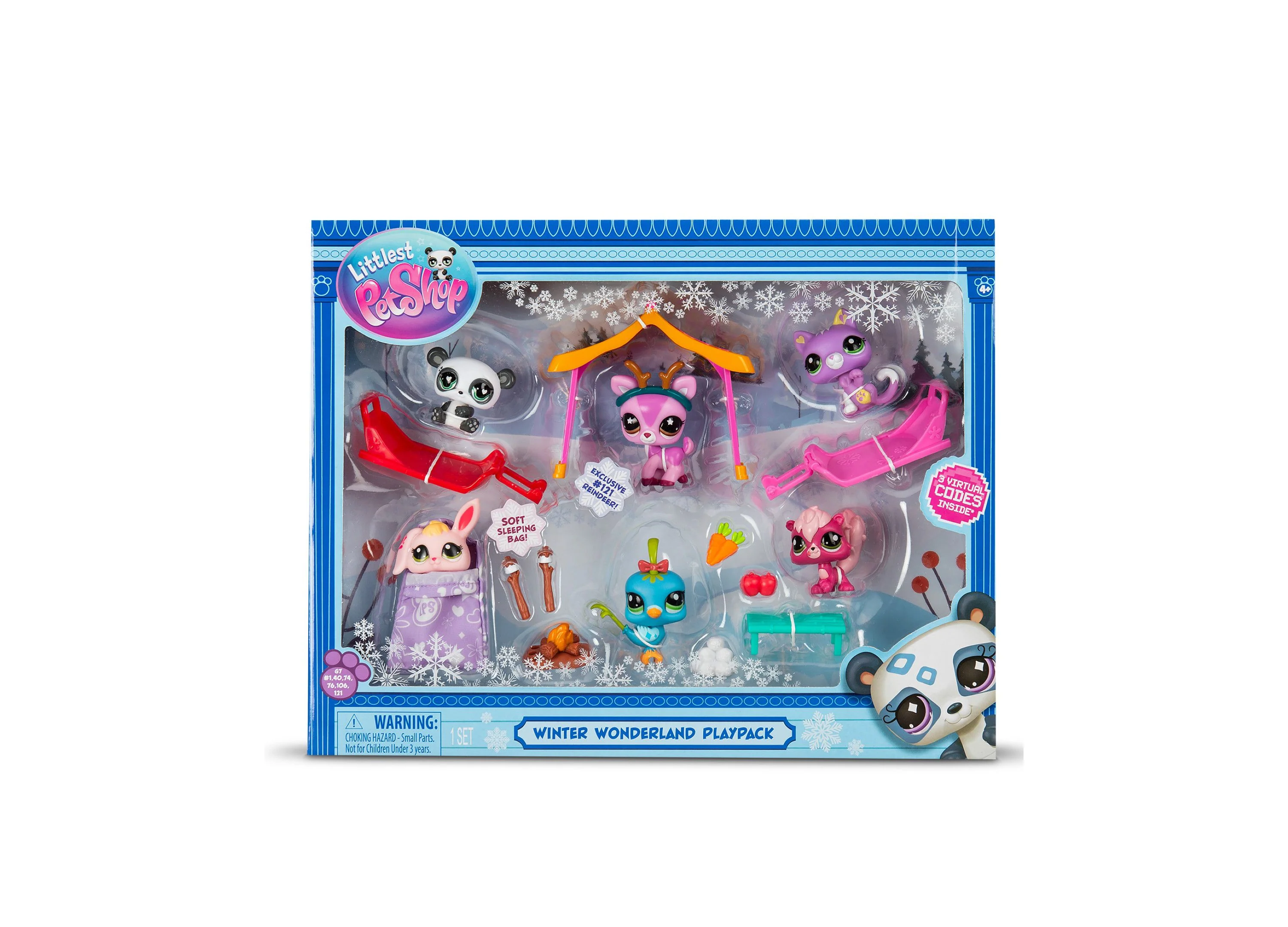 Littlest Pet Shop Winter Wonderland Play Plack - Image 3