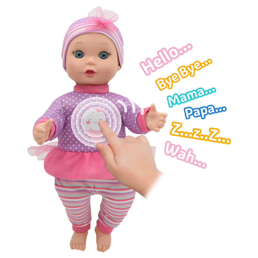 Toys R Us 12-inch Little Darling Talking Baby Doll - Image 2