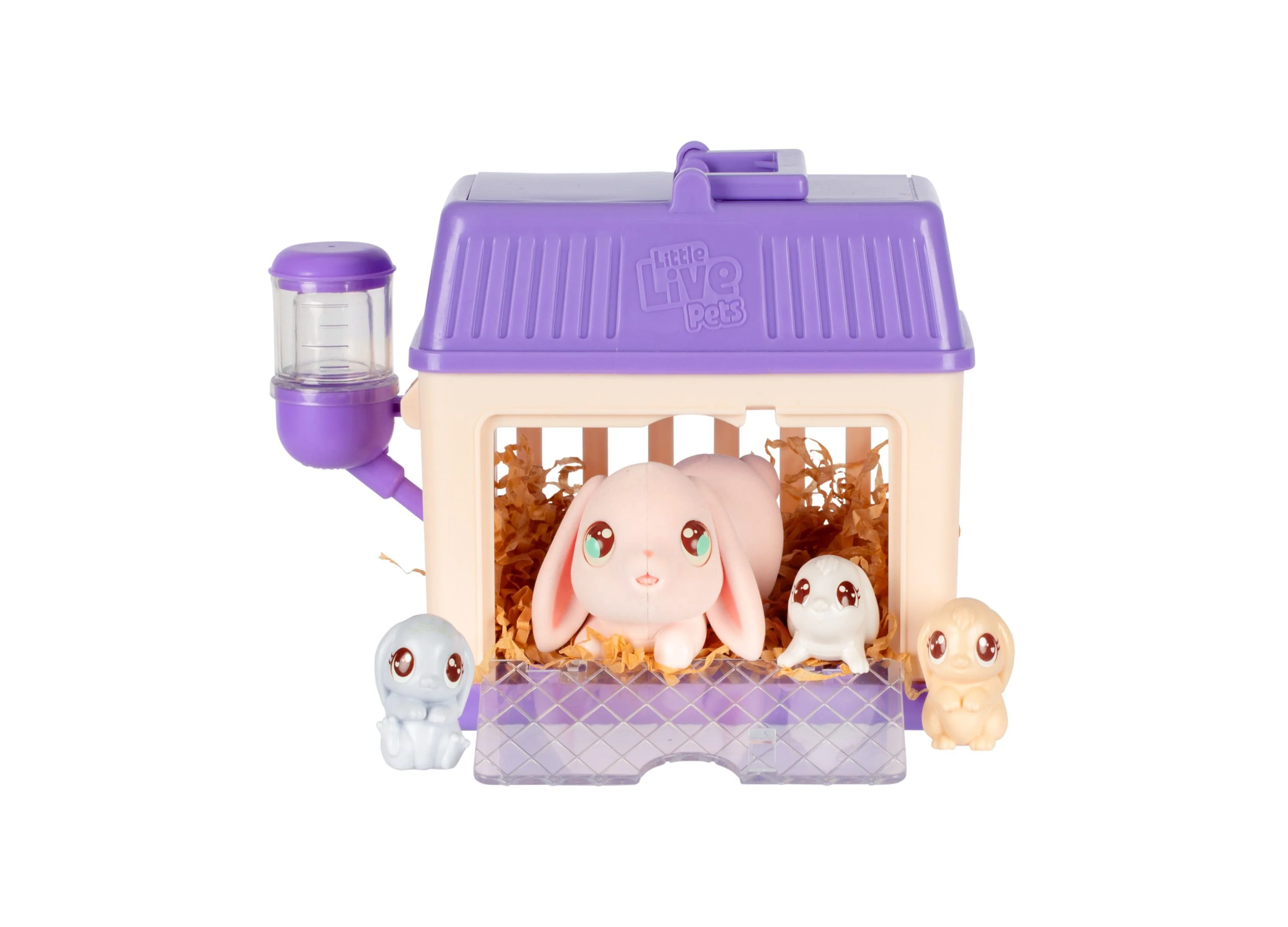 Little Live Pets Mama Surprise Mini Playset Bunny - Interactive Hutch - Image 2