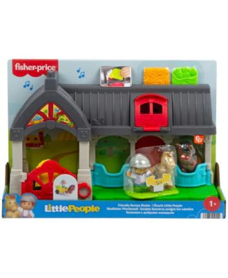 Little People Friendly Horses Stable Toddler Playset - 6 Pieces - Image 6
