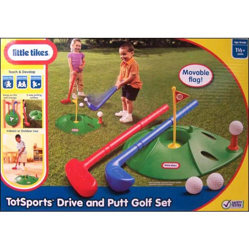 Little Tikes TotSports Easy Hit Golf Set - Backyard Mini Golf