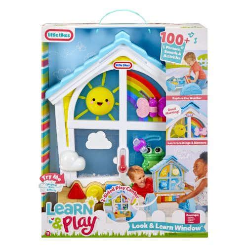 Little Tikes Learn & Play Look and Learn Window - Day & Night Exploration Toy