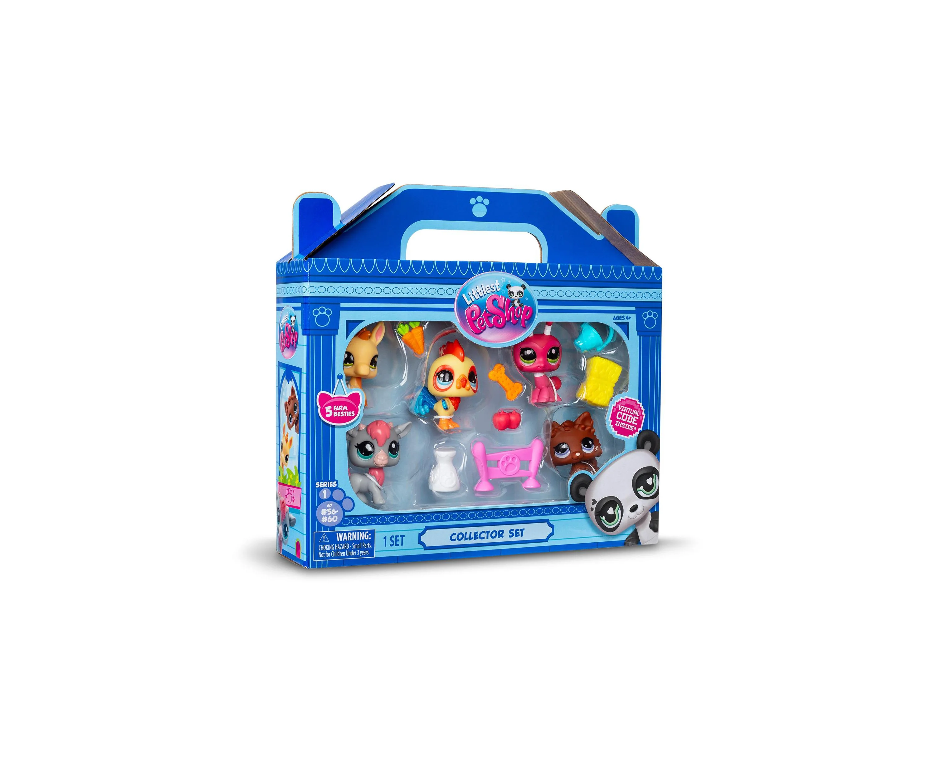 Littlest Pet Shop Farm Besties Collector Set - Gen 7 Bobble Head Pets - Image 3