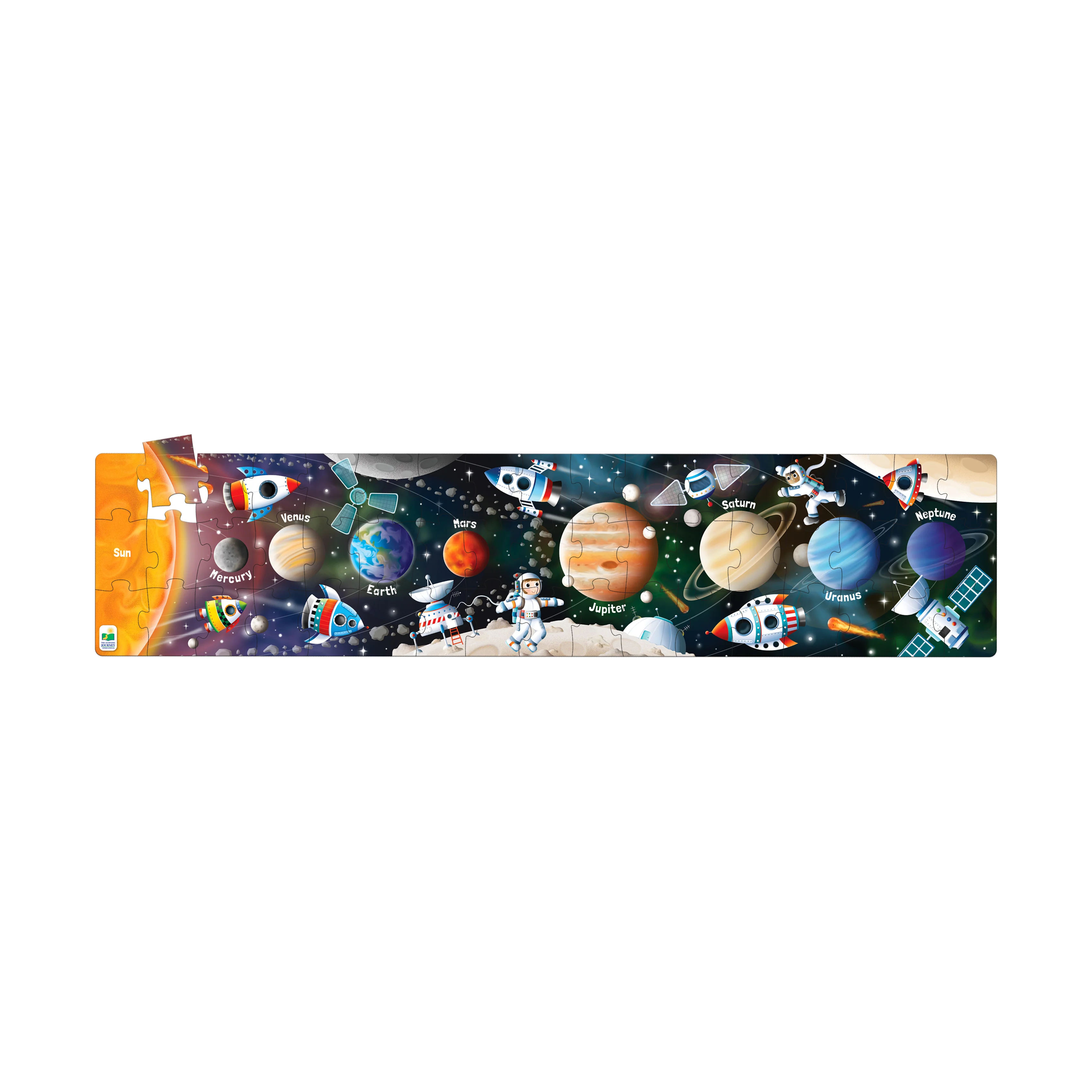 Cosmic Explorer Solar System Floor Puzzle - 51 pc - Image 2