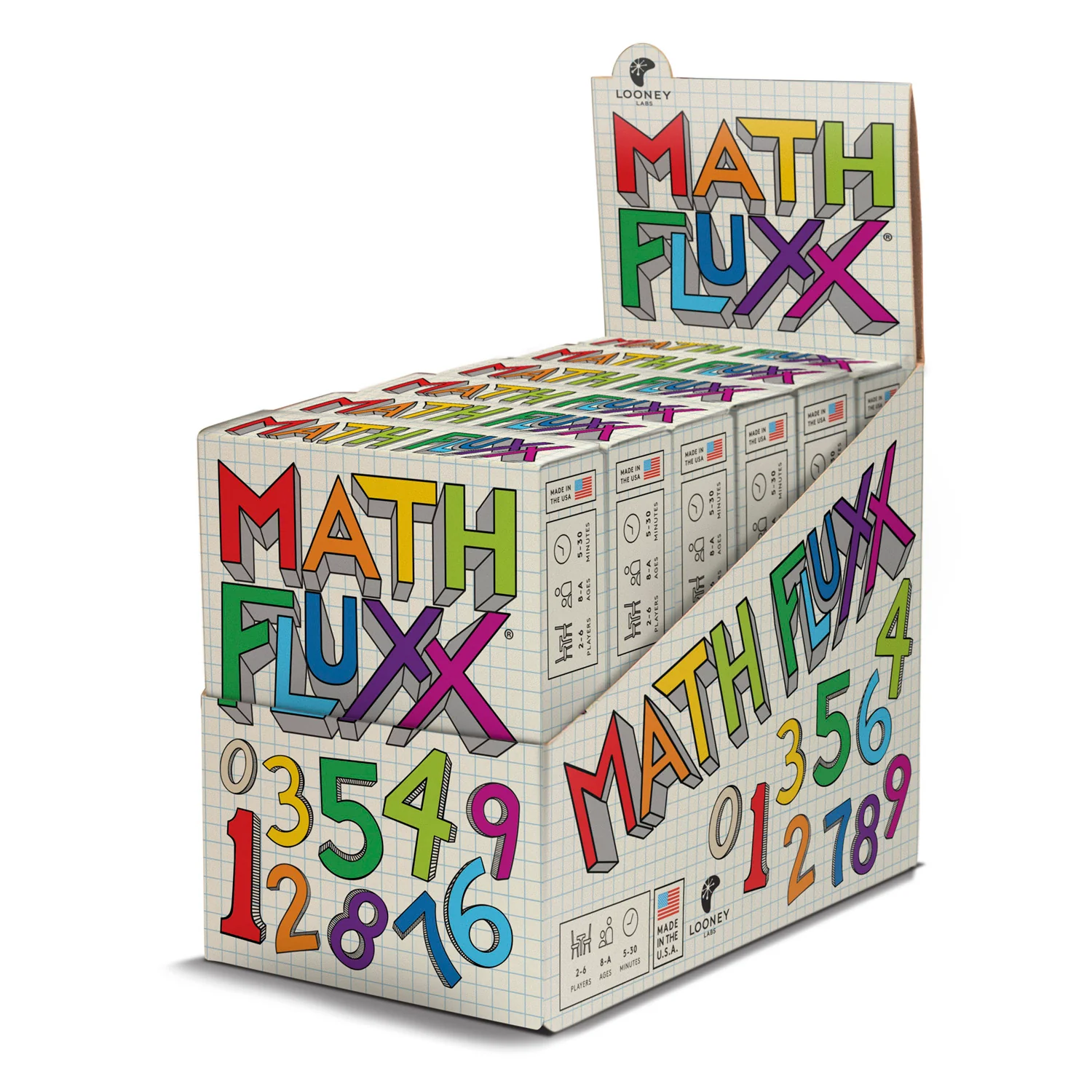 Looney Labs Math Fluxx 2.0 Card Game - Image 3
