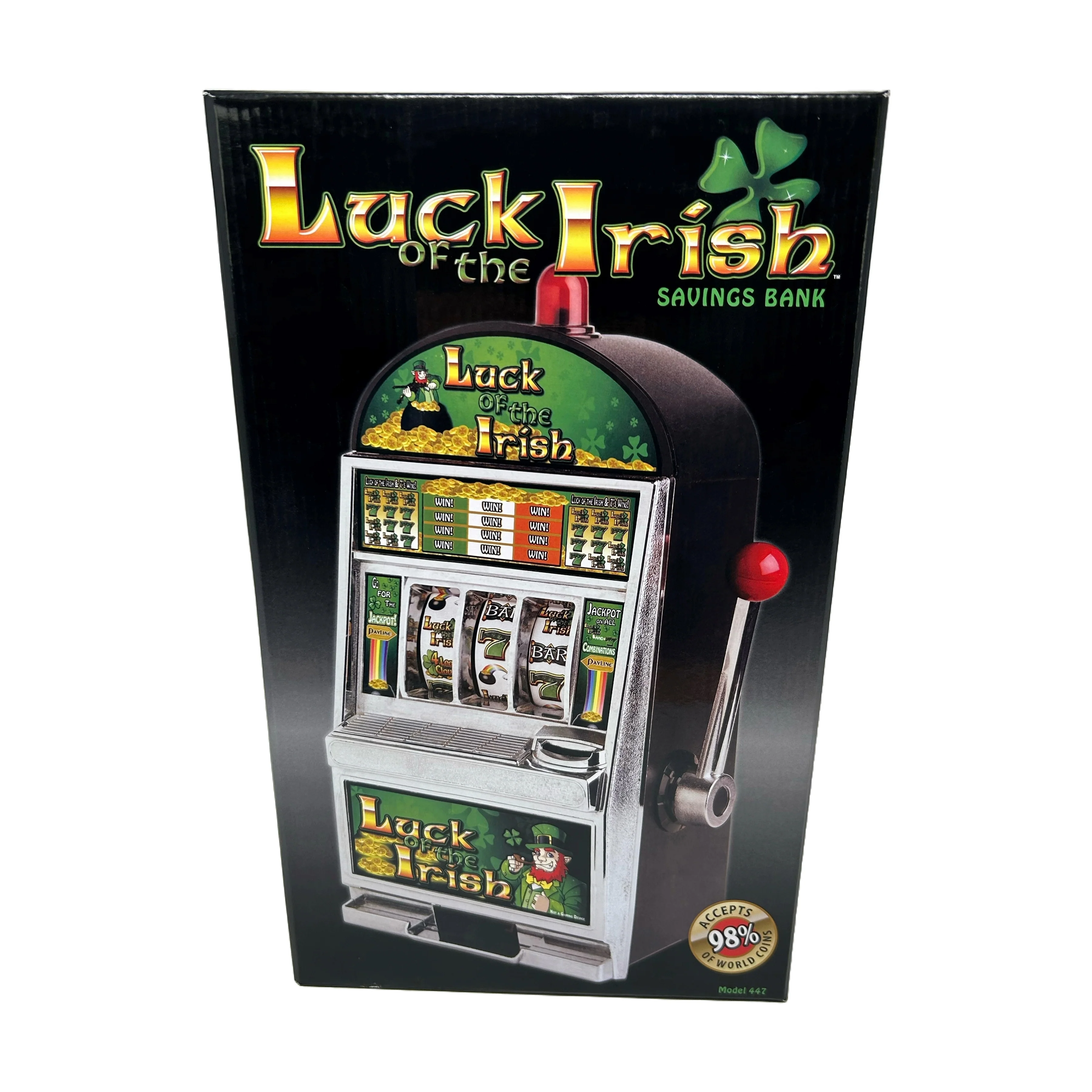 Luck of the Irish Slot Savings Bank - Whimsical Coin Collector - Image 5