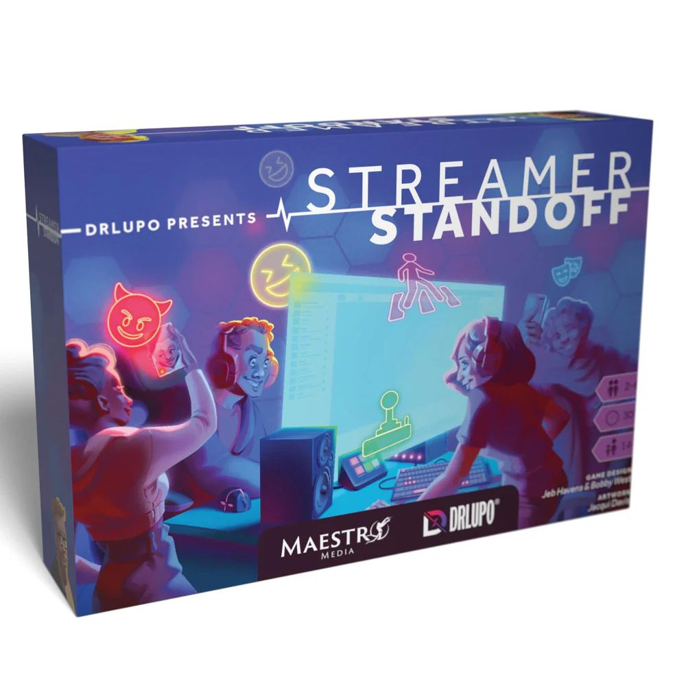 Maestro Media: Streamer Standoff Strategy Board Game for Ages 10+