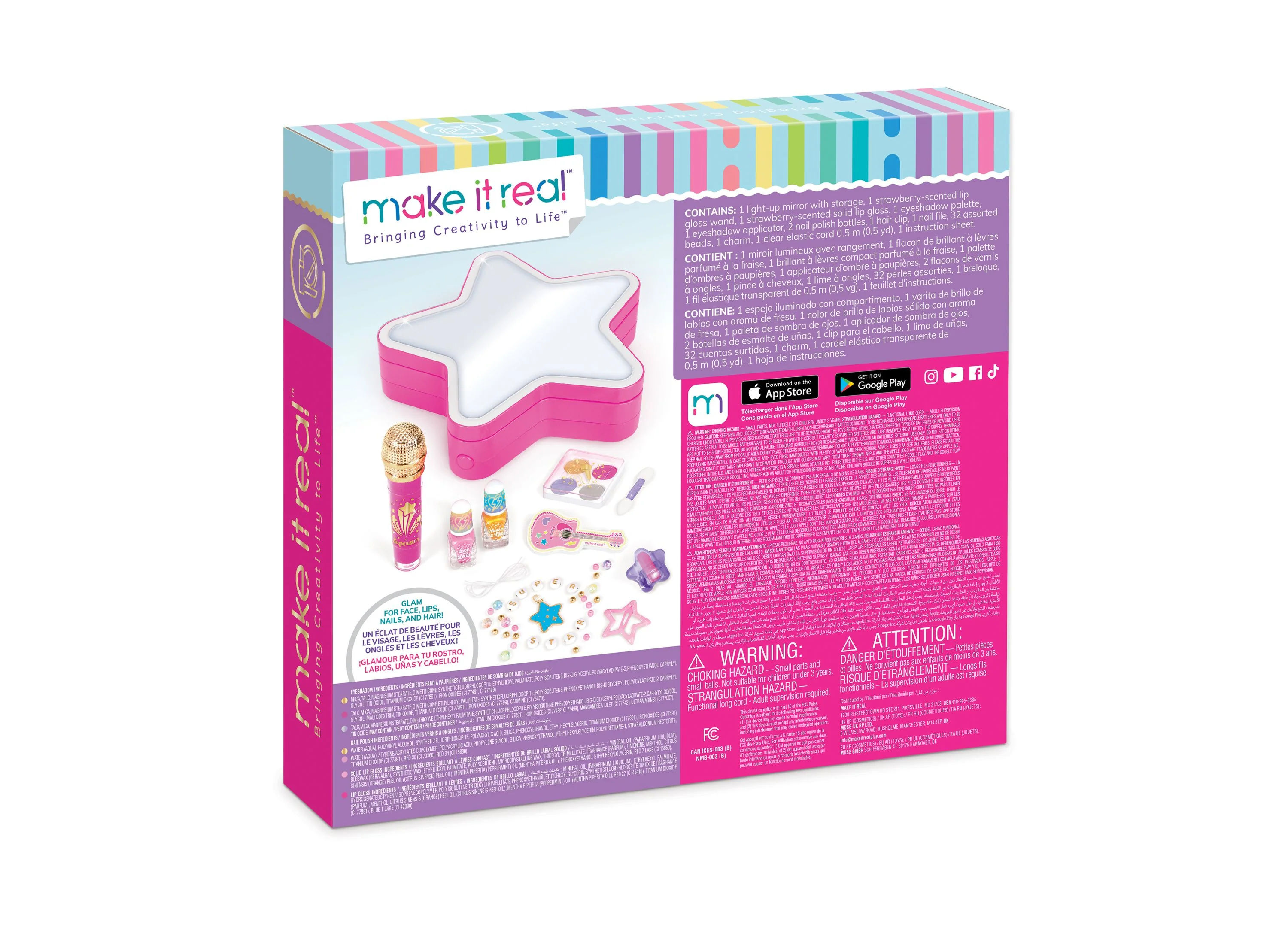Make It Real Backstage Glam Cosmetic Studio Kit - Image 9