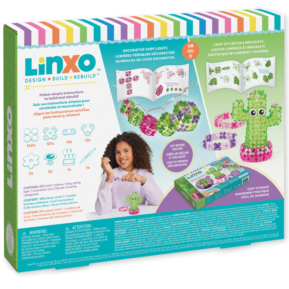 Make It Real LinXo Lookin' Sharp! Light-Up Decor 294pc DIY Craft Kit - Image 3