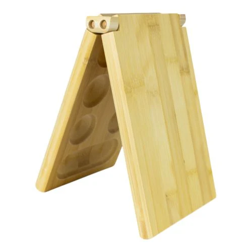 Bamboo Classic Mancala Game with Colorful Stones - Image 14