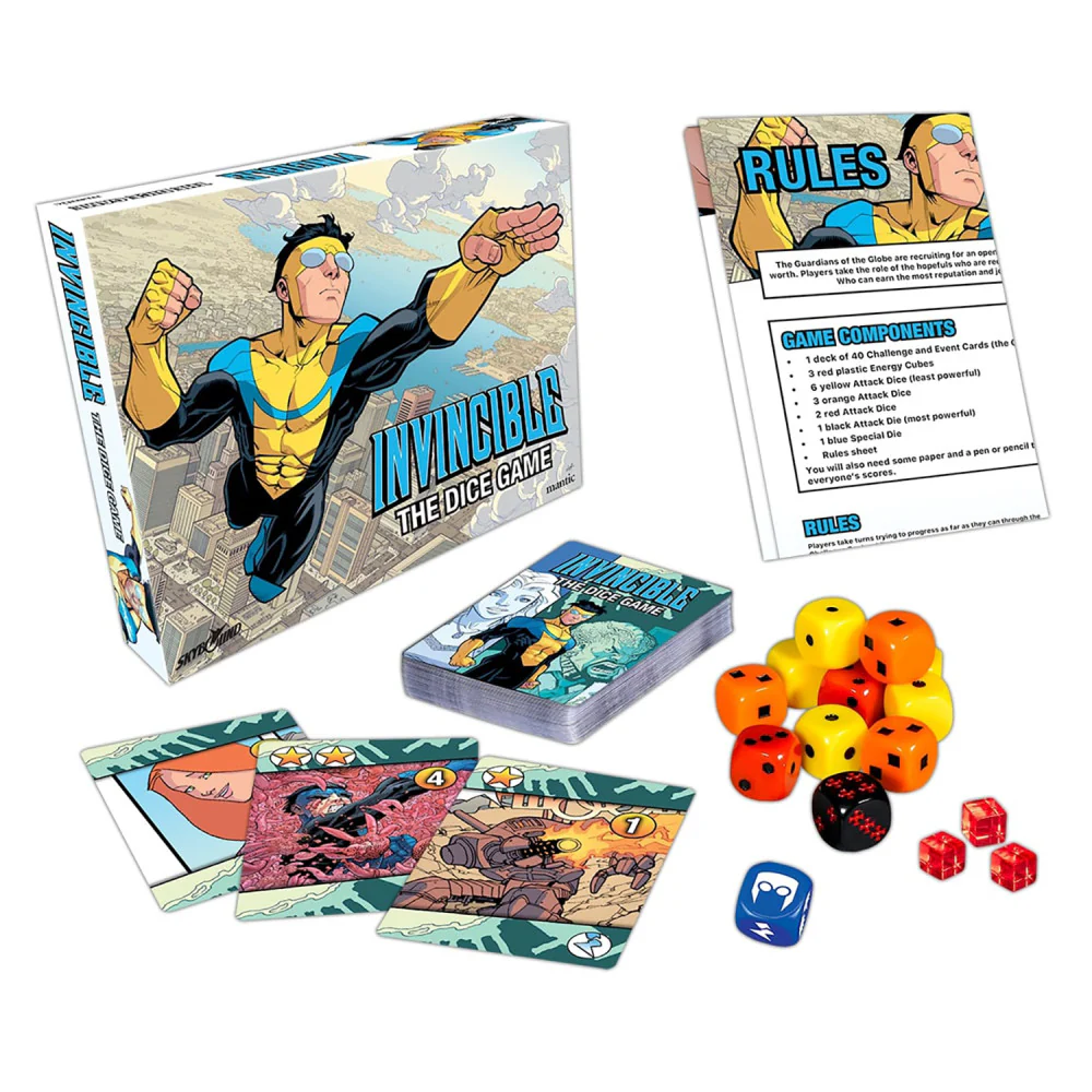 Invincible: The Dice Game - Superhero Themed Dice-Rolling Game by Mantic Games - Image 3