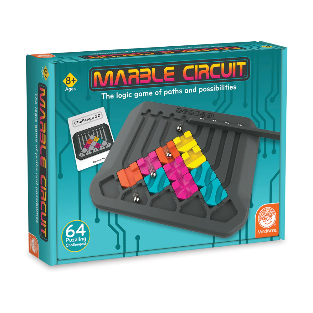 MindWare Marble Circuit – Multi-Directional Marble Maze Game