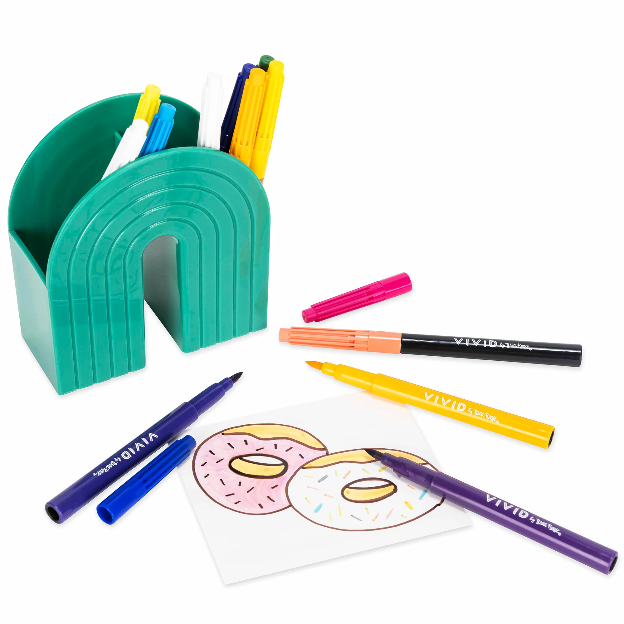 Color-Changing Markers 12-Piece Set With Dual-Ended Design - Image 3