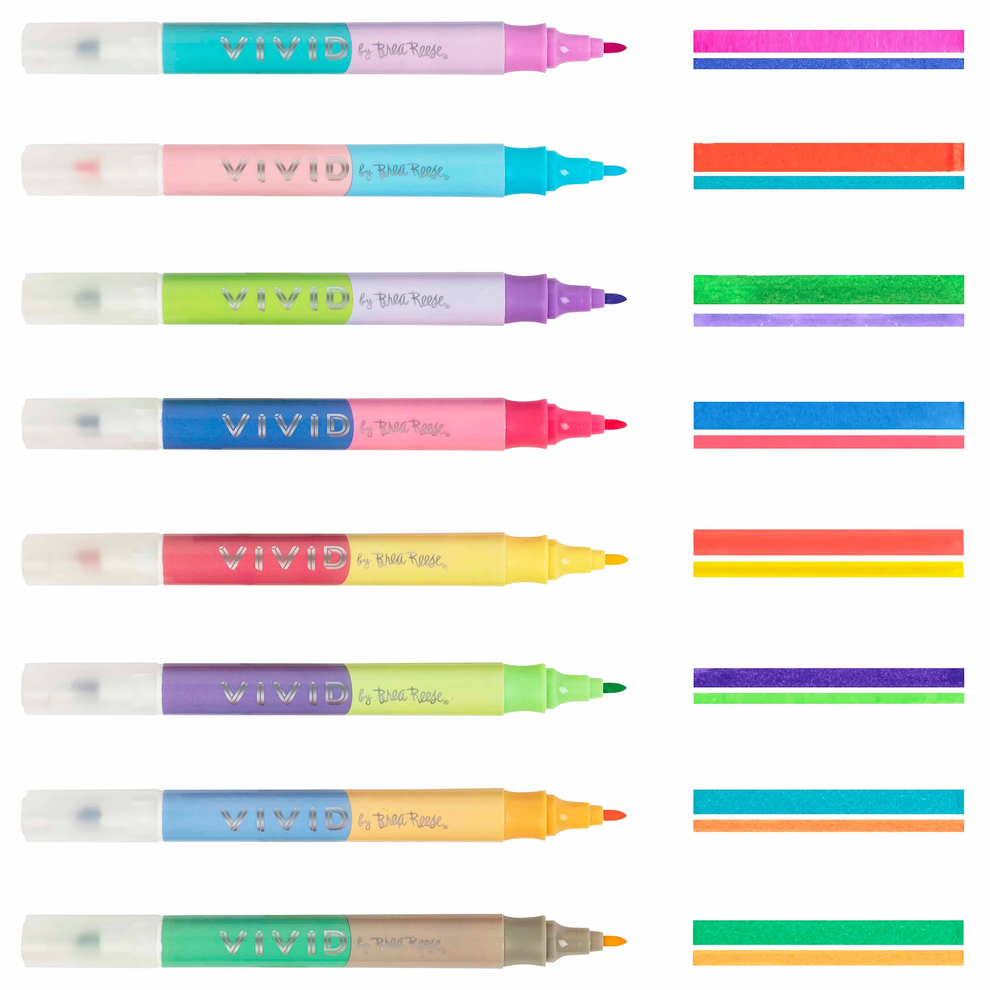 Layering Markers 8-Pack Dual-Tip Art Set With 16 Colors - Image 3