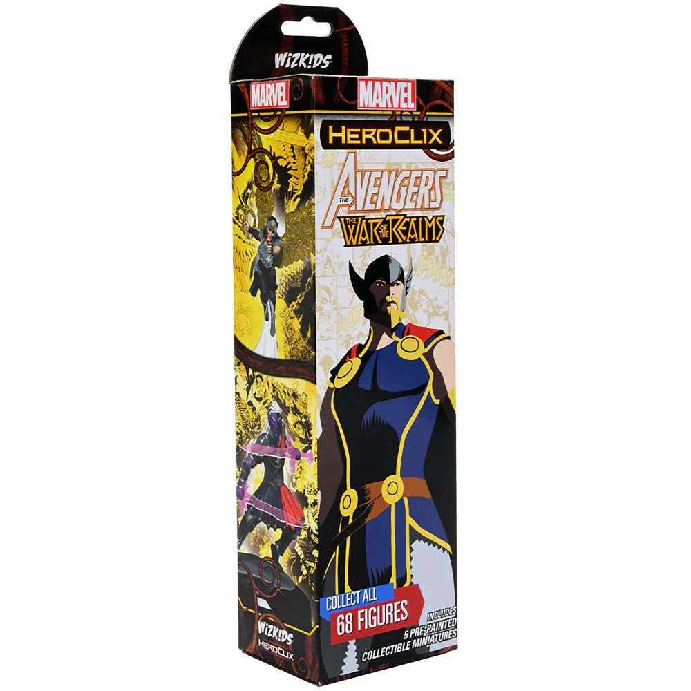 Marvel HeroClix: Avengers War of the Realms 5-Figure Booster Pack