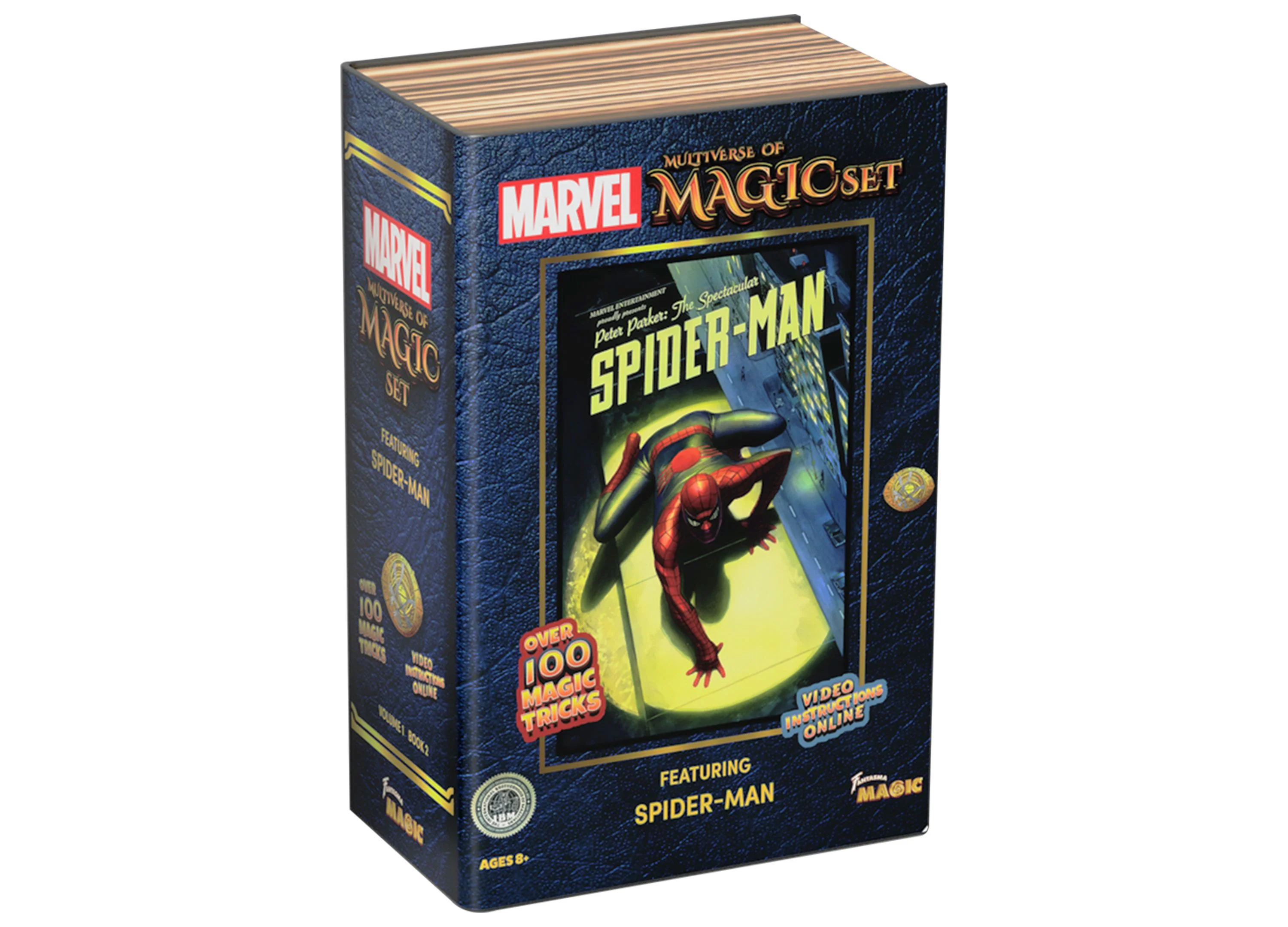 Marvel Spider-Man Magic Comic Book Set - Over 100 Tricks, Vol. 1 & 2 - Image 2