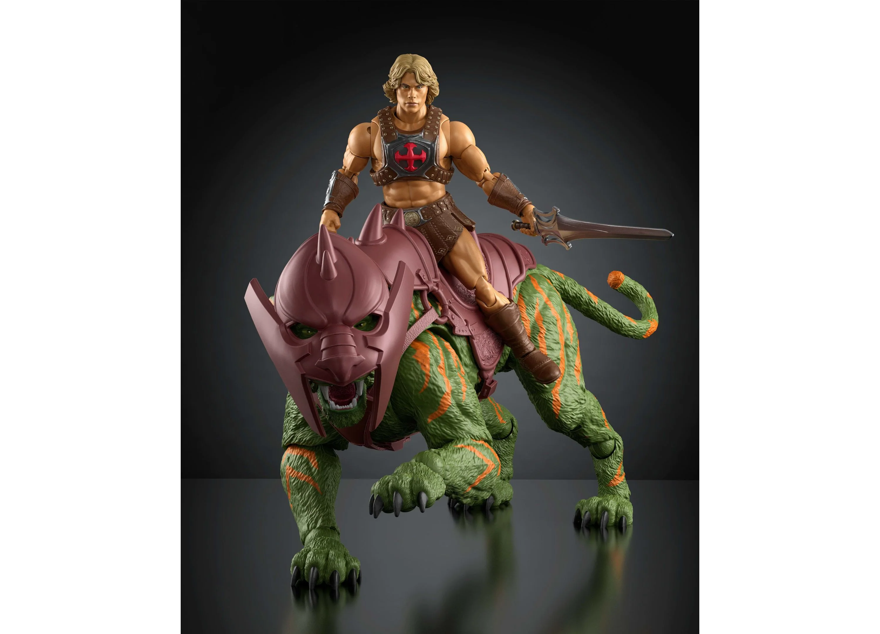 Masters Of The Universe Chronicles Battle Cat 6.5-Inch Movie Accurate Heroic Tiger Figure - Image 5