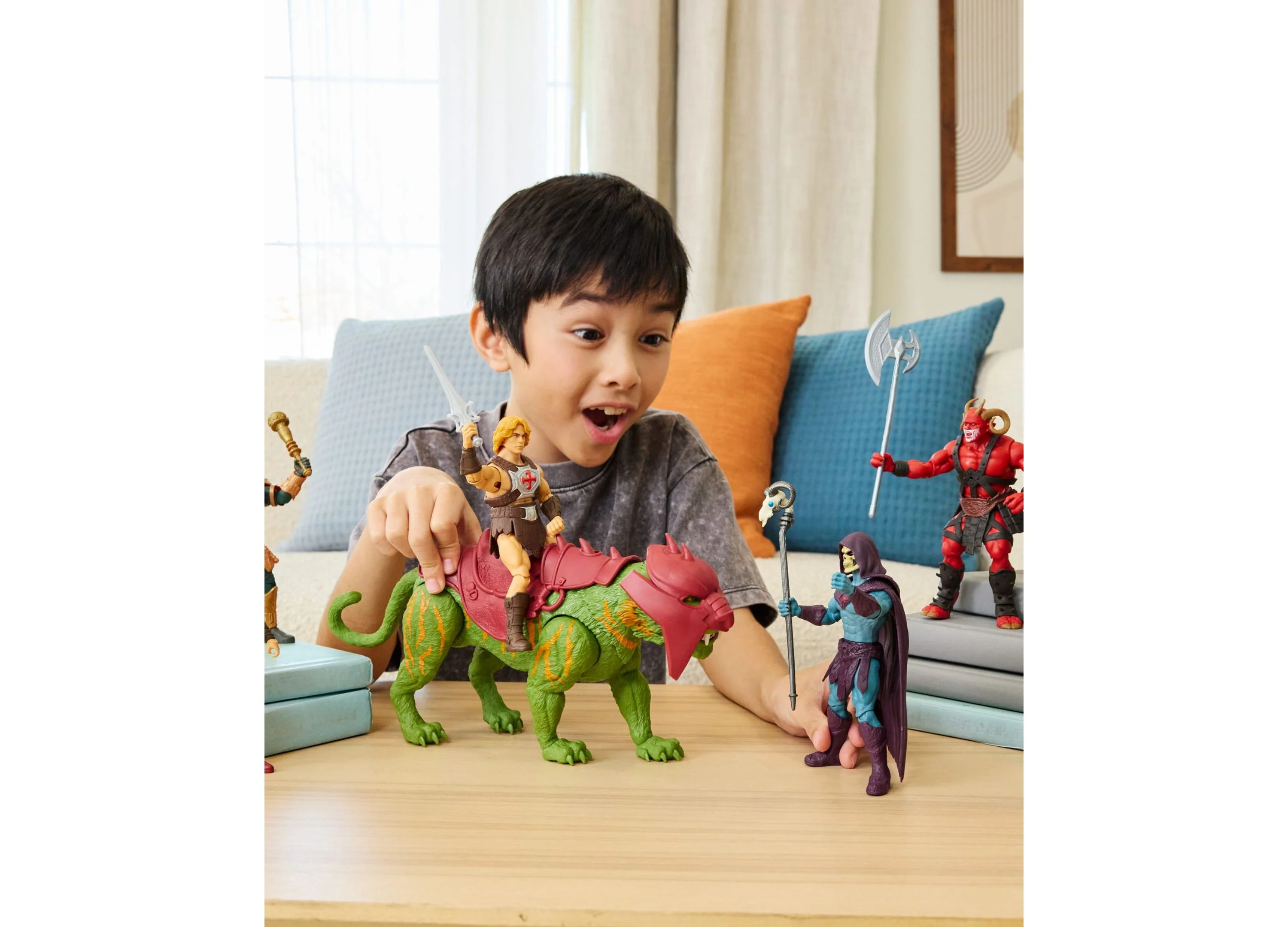 Masters Of The Universe Movie Battle Cat 11-Inch Creature Figure With Chomp & Roar - Image 6