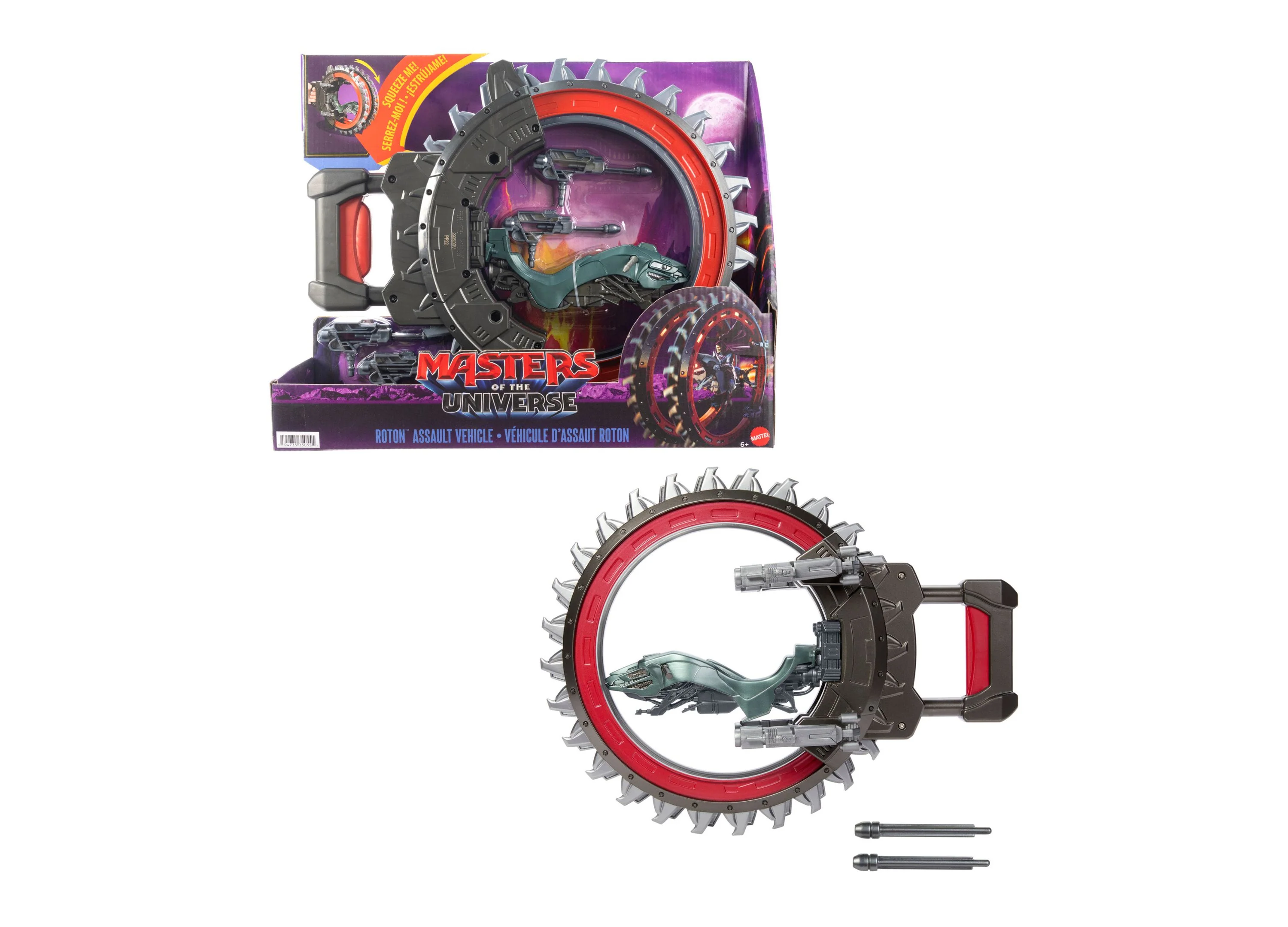 Masters Of The Universe Movie Roton Vehicle With Rotating Blades And Projectile Blasters - Image 5