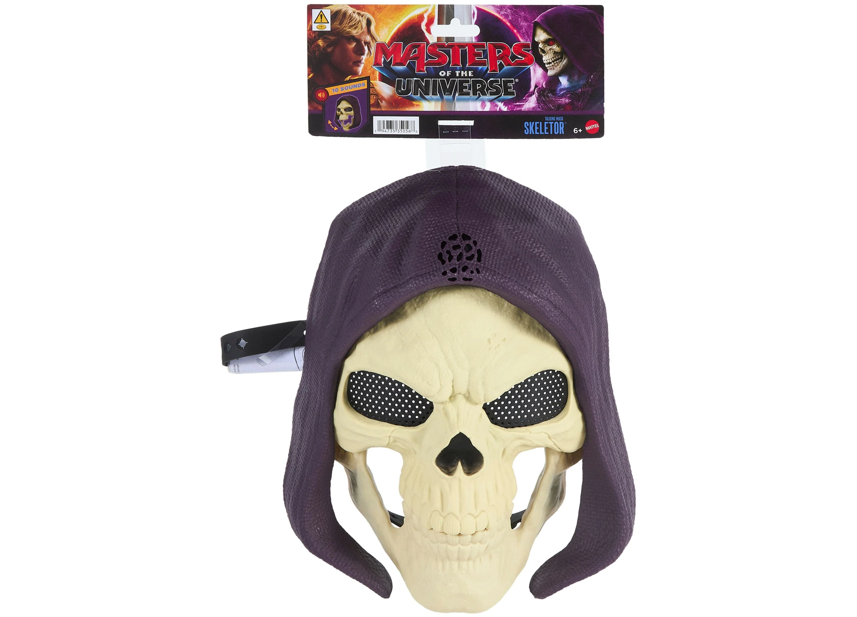Masters Of The Universe Skeletor Mask With Lights & Sounds Roleplay Costume - Image 3