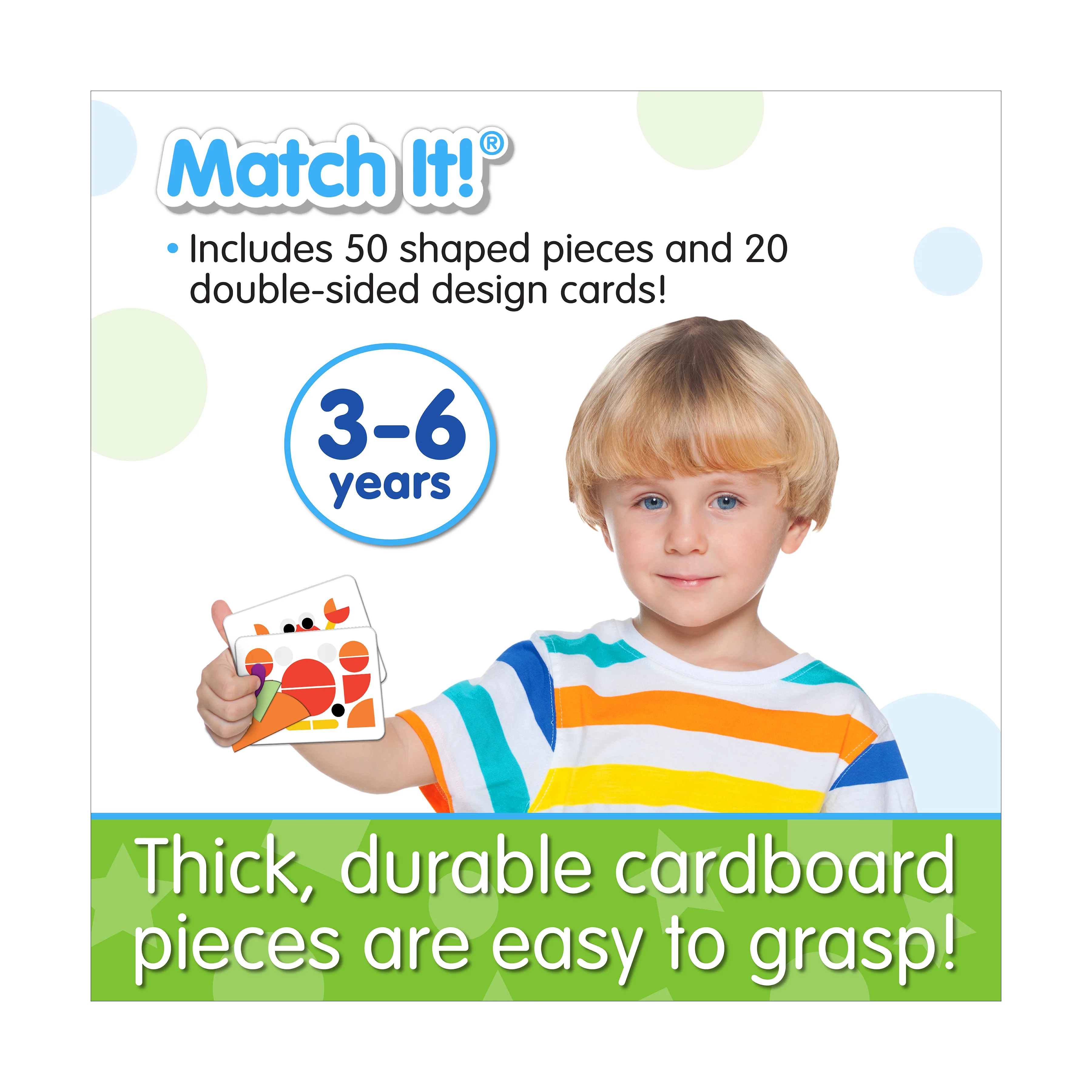 Learning Journey Match It! Tangram Puzzle Set - 50 Pieces - Image 5