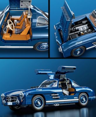 Mattel Brick Shop Hot Wheels Mercedes-Benz 300 SL Collector's Edition Building Set - 1600 Pieces - Image 2