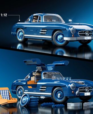 Mattel Brick Shop Hot Wheels Mercedes-Benz 300 SL Collector's Edition Building Set - 1600 Pieces - Image 3