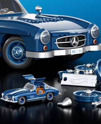 Mattel Brick Shop Hot Wheels Mercedes-Benz 300 SL Collector's Edition Building Set - 1600 Pieces - Image 5