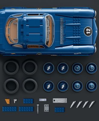 Mattel Brick Shop Hot Wheels Mercedes-Benz 300 SL Collector's Edition Building Set - 1600 Pieces - Image 6