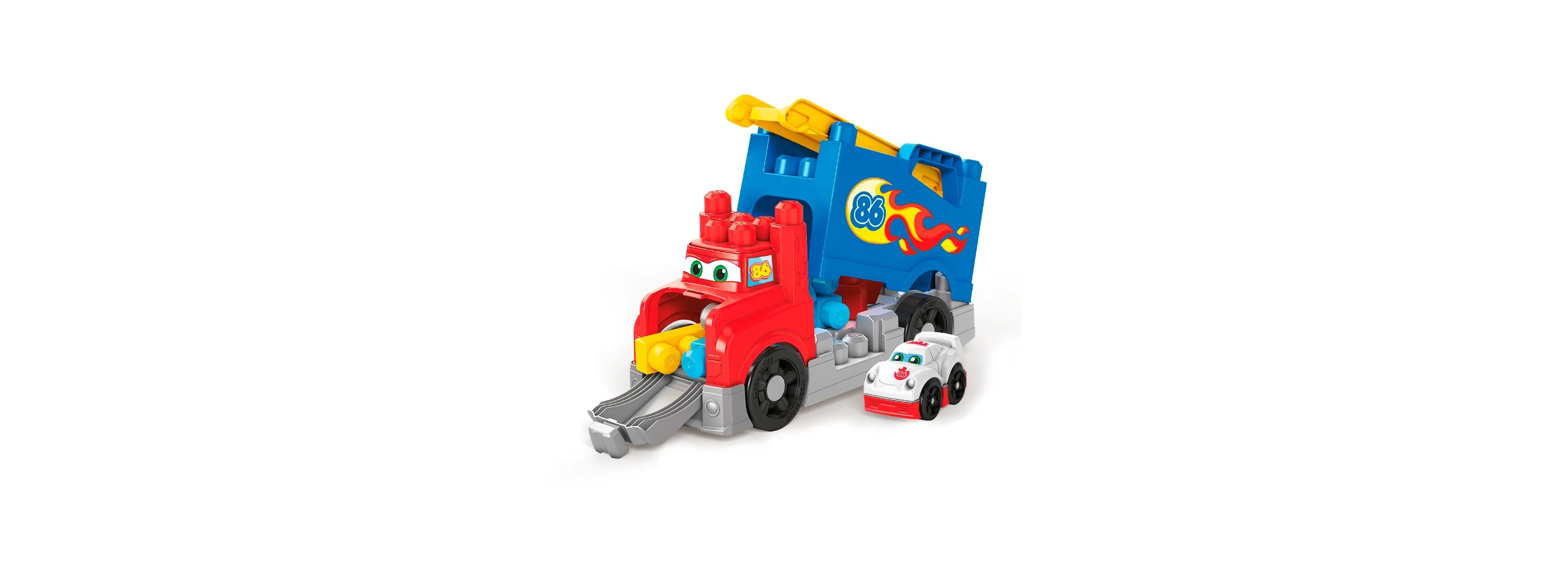 Mega Bloks Build & Race Rig with Sound Effects and Storage - Image 8