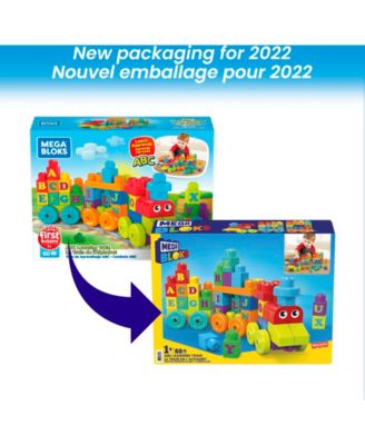 Mega Bloks First Builders 60-Piece ABC Learning Train Set - Image 5