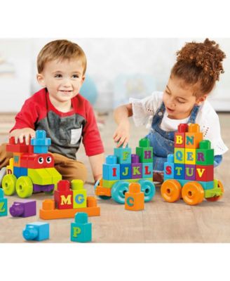 Mega Bloks First Builders 60-Piece ABC Learning Train Set - Image 7