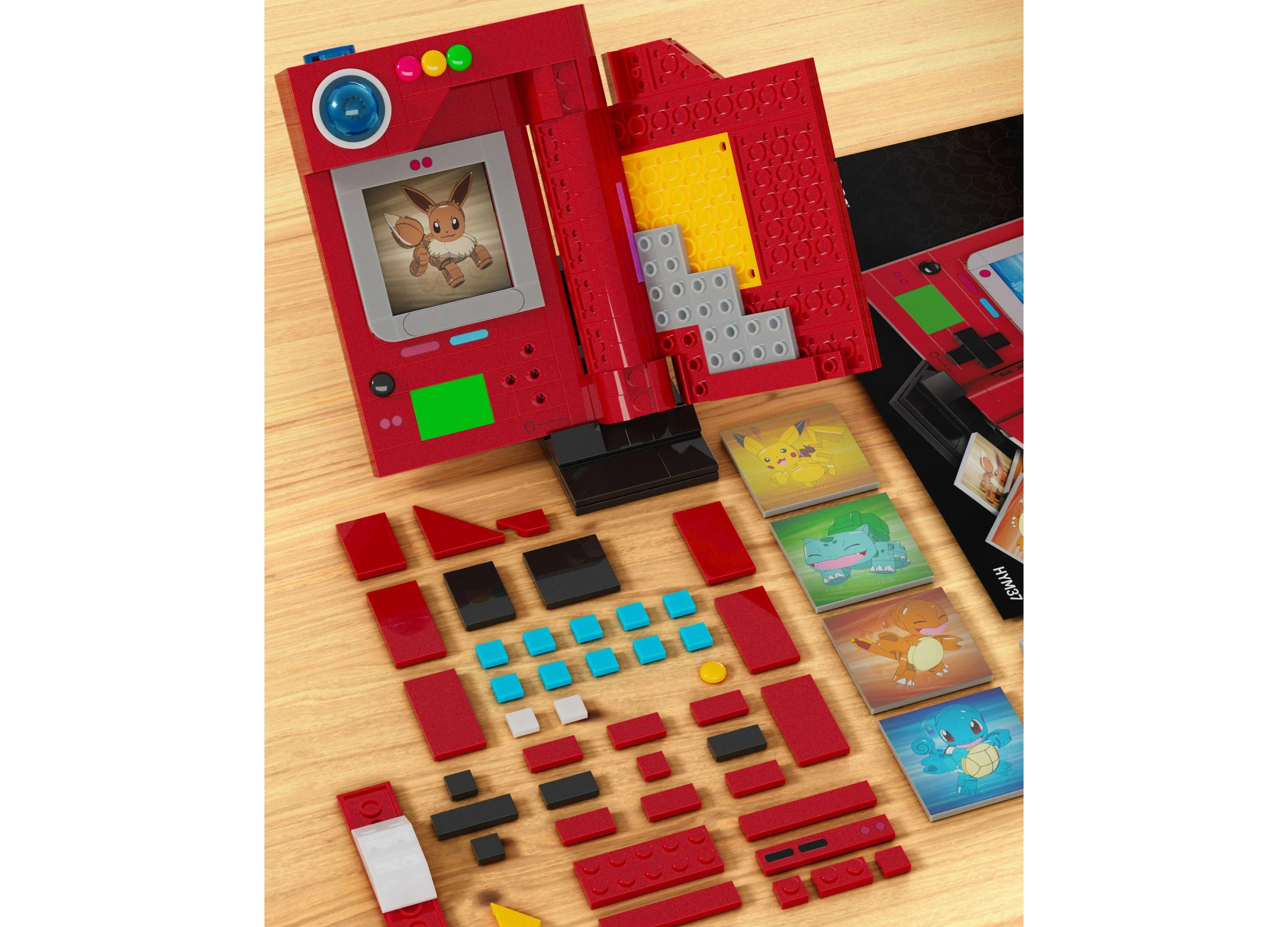 Mega Construx Pokémon 322-Piece Kanto Region Pokédex Building Kit - Model HYM37 - Image 6