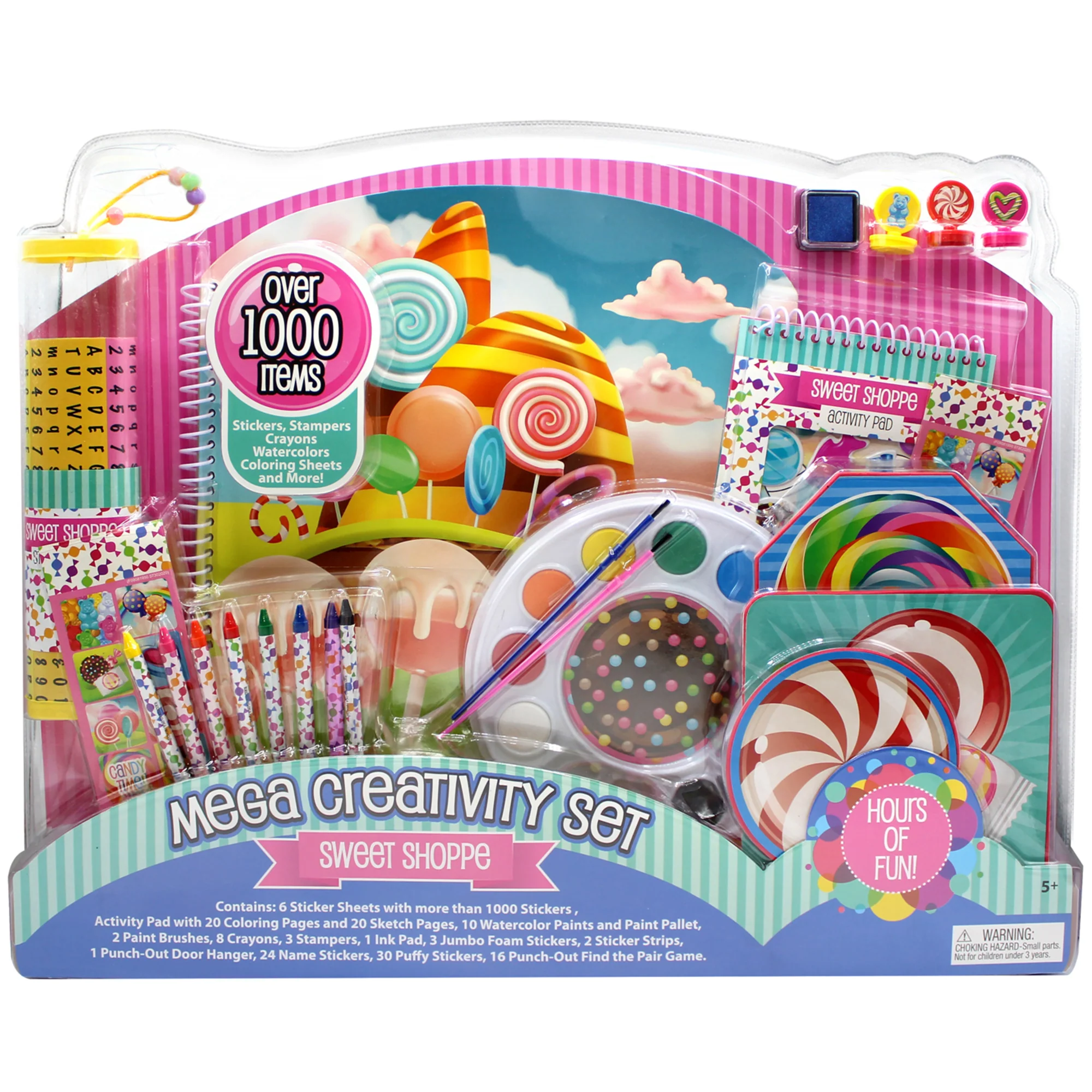 Inkology Sweet Shoppe 1000+ Piece Mega Art Set