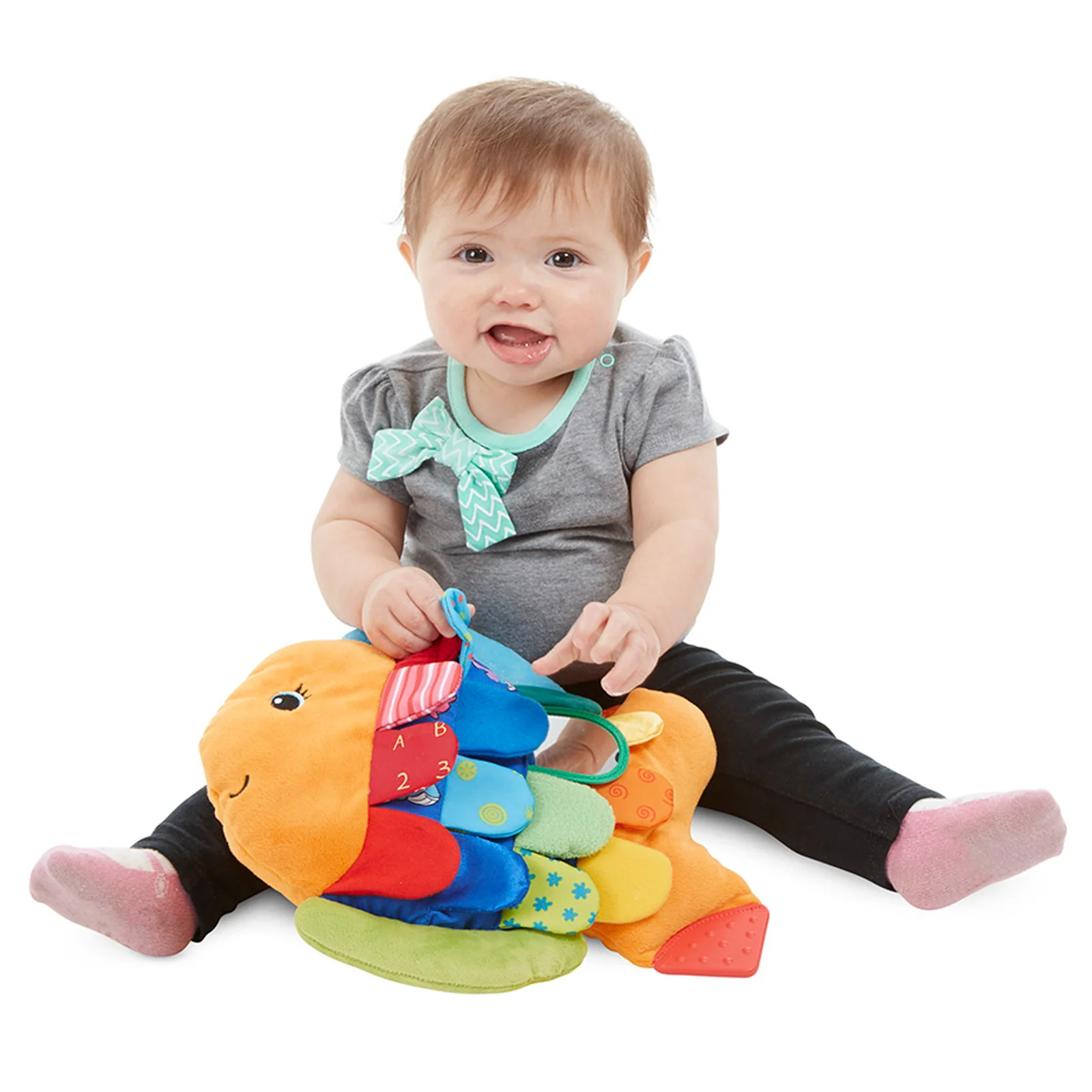 Melissa & Doug Flip Fish - Colorful Infant-Toddler Sensory Toy - Image 4