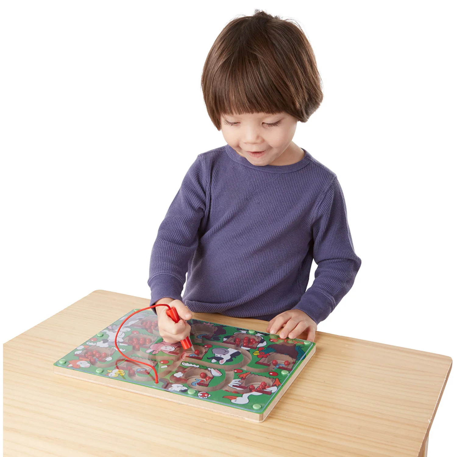 Melissa & Doug Magnetic Wand Number Maze - Educational Counting Toy - Image 2