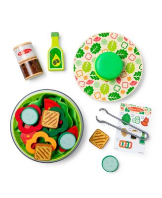 Melissa & Doug Salad Spinner Playset - Healthy Kitchen Fun - Image 4