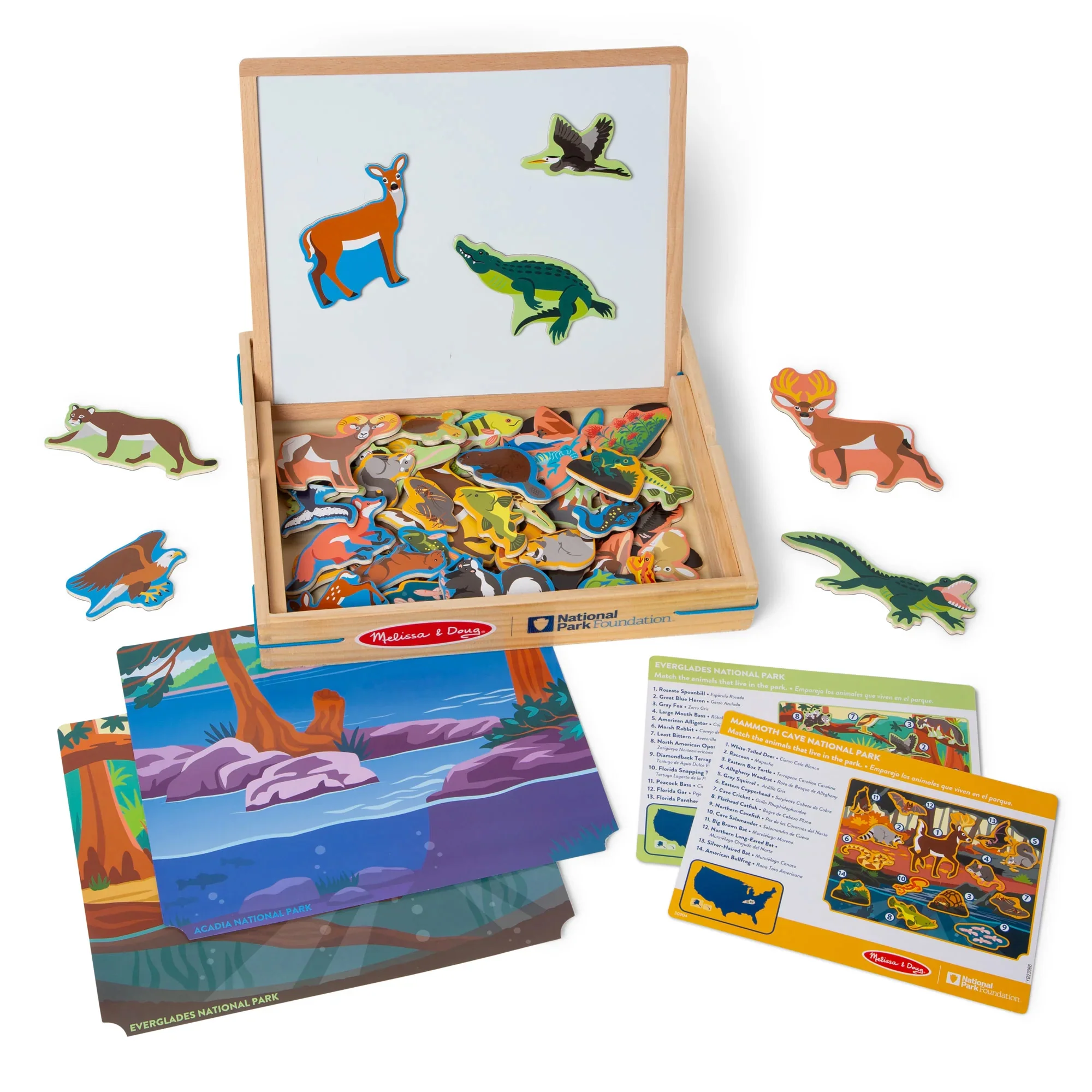 Melissa & Doug National Parks Magnetic Matching Game - Image 3