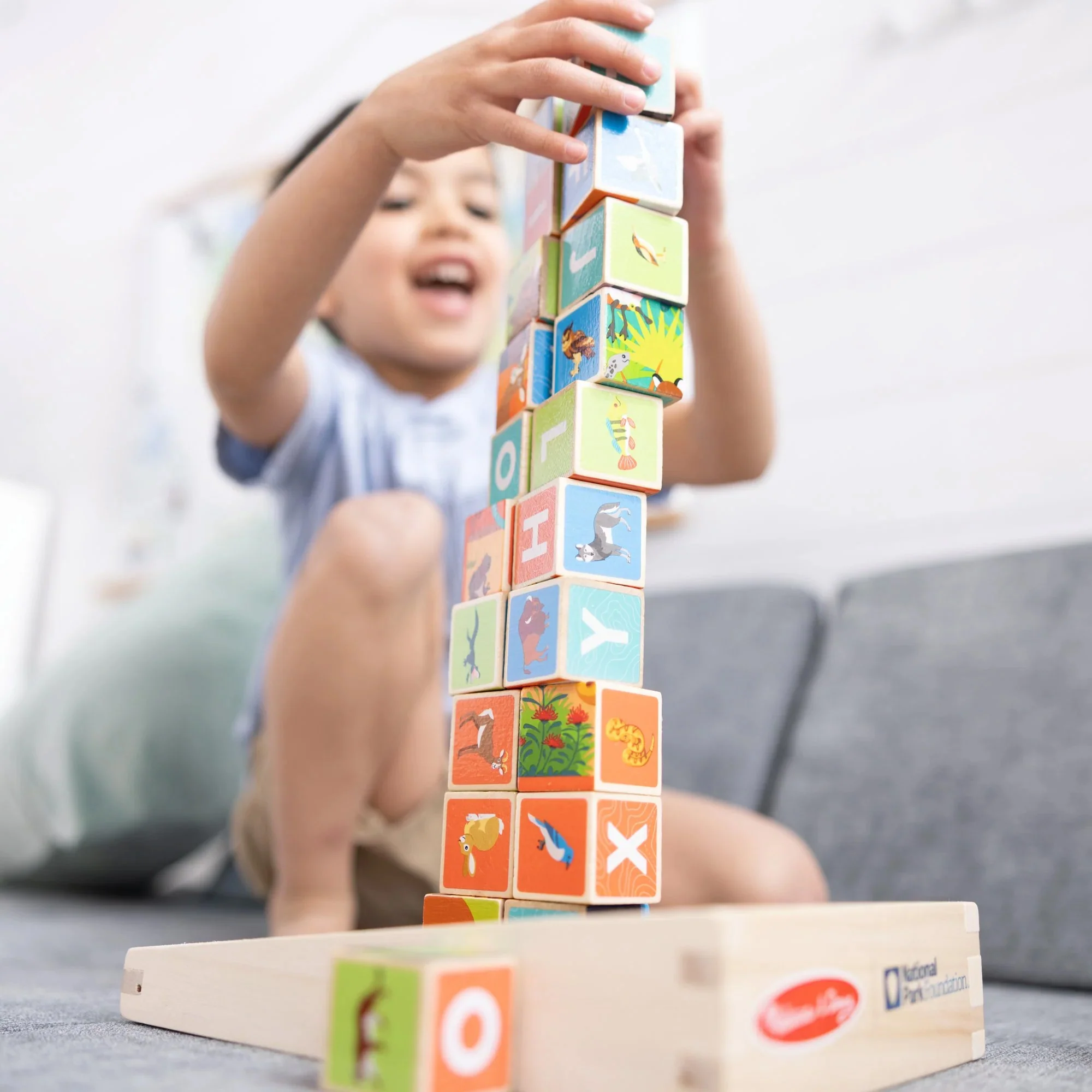 Melissa & Doug National Parks 24 pc Wooden Cube Puzzle - Image 6