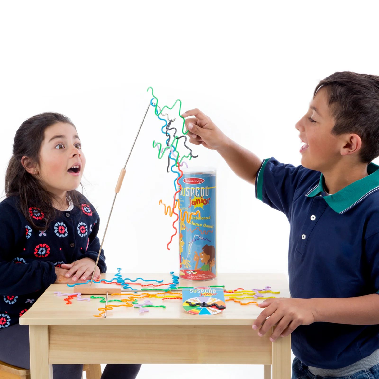 Melissa & Doug Suspend Junior Colorful Balance Game - Image 3