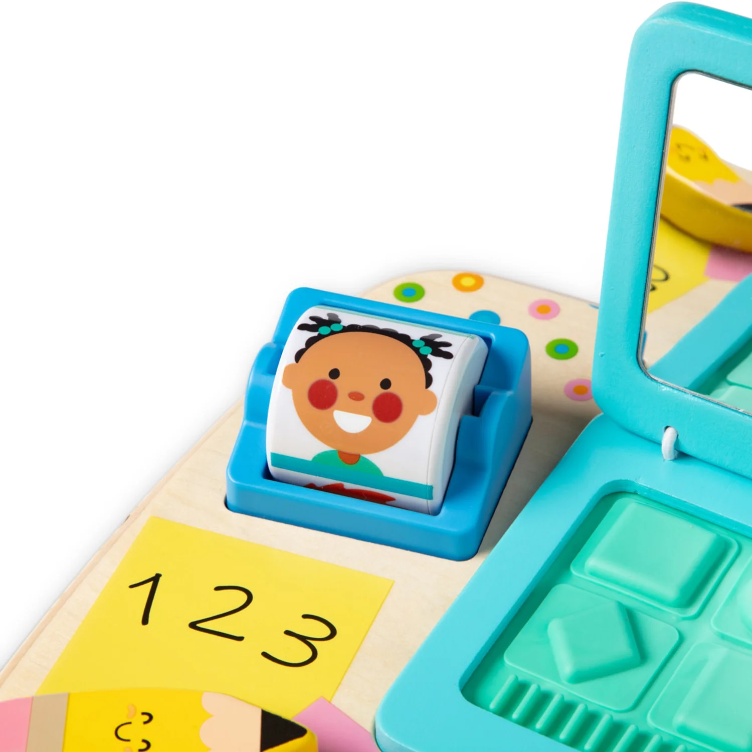 Melissa & Doug Work & Play Desktop Activity Board - Interactive Toddler Toy - Image 3