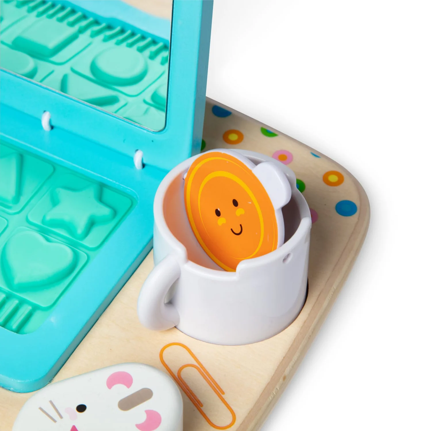 Melissa & Doug Work & Play Desktop Activity Board - Interactive Toddler Toy - Image 4