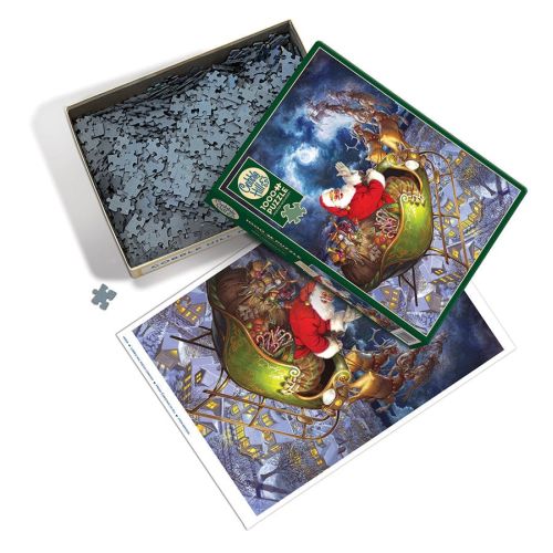 Festive Delight: Merry Christmas to All 1000-Piece Puzzle - Image 3