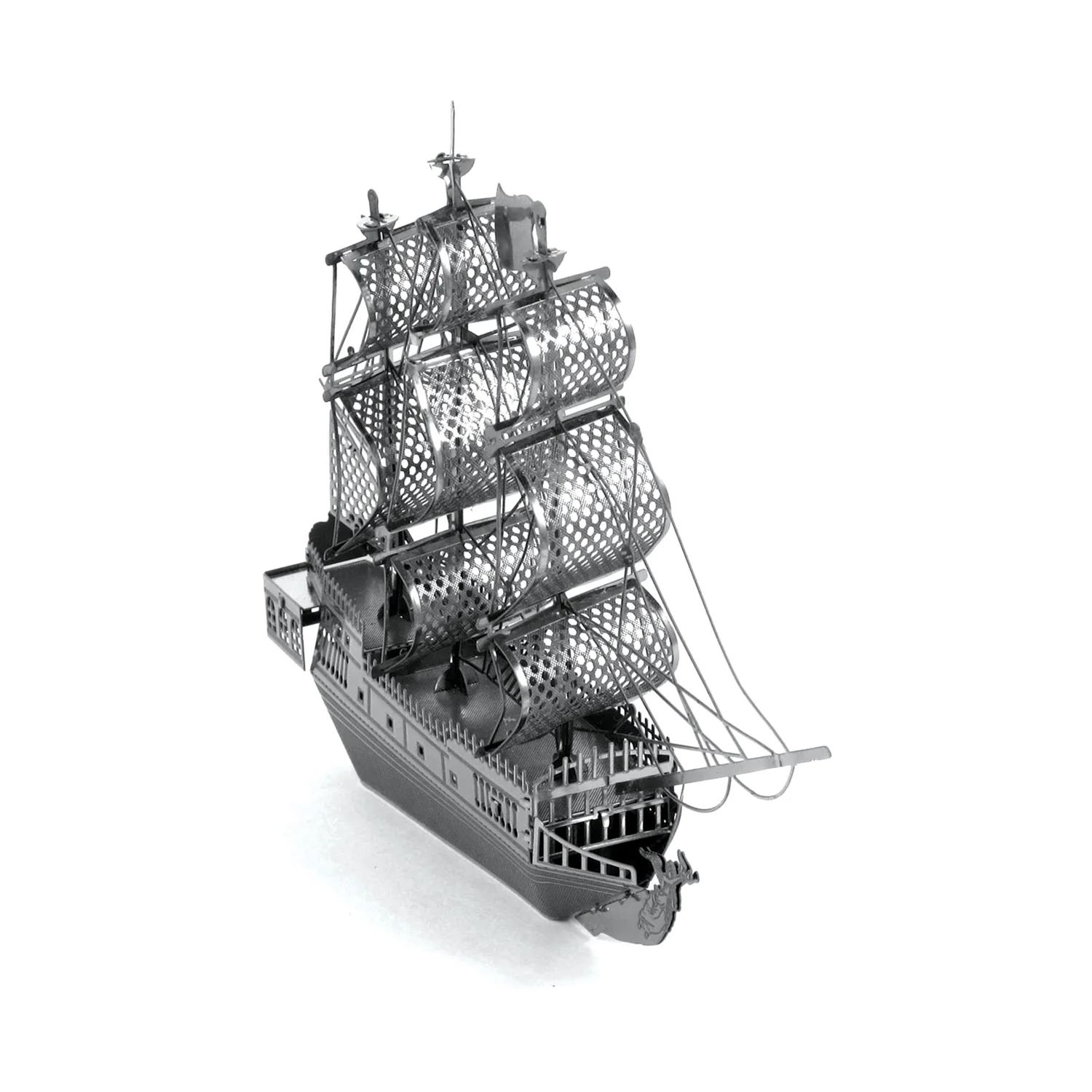 Metal Earth 3D Metal Model Kit - Black Pearl Pirate Ship - Image 4