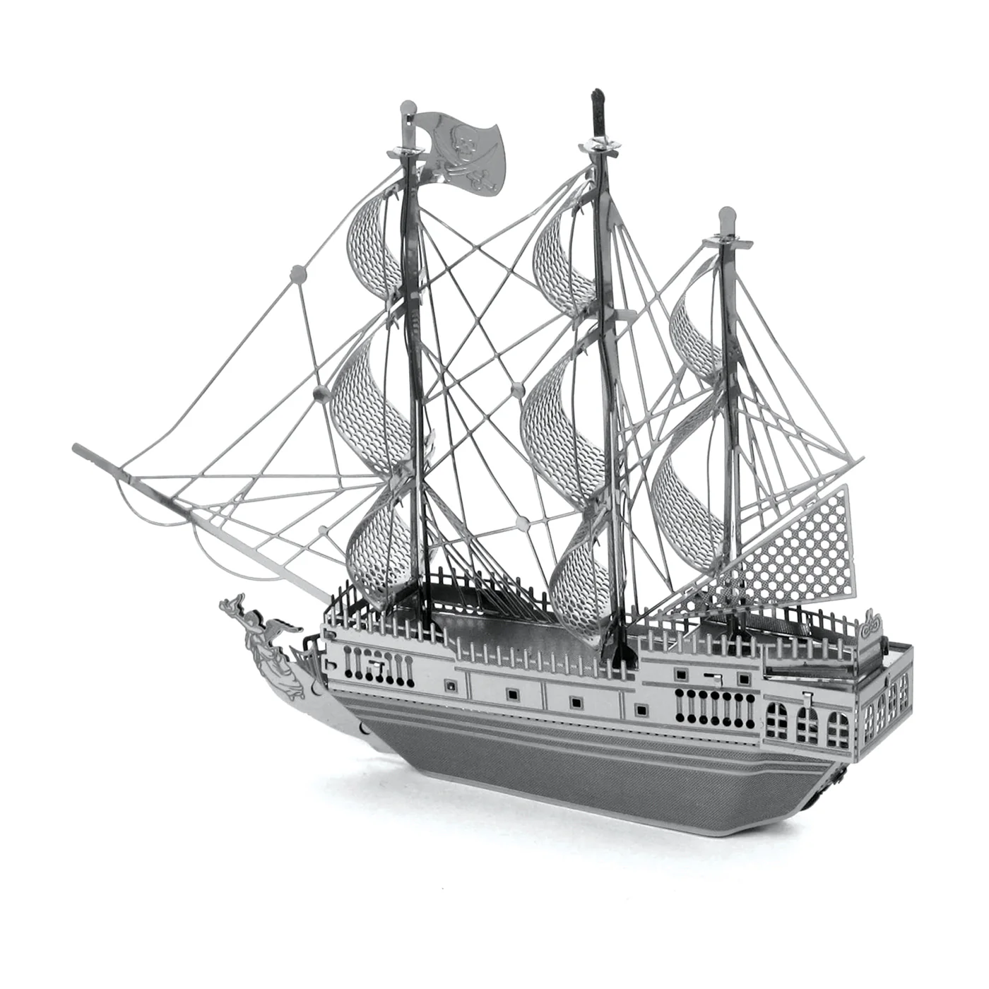 Metal Earth 3D Metal Model Kit - Black Pearl Pirate Ship - Image 5