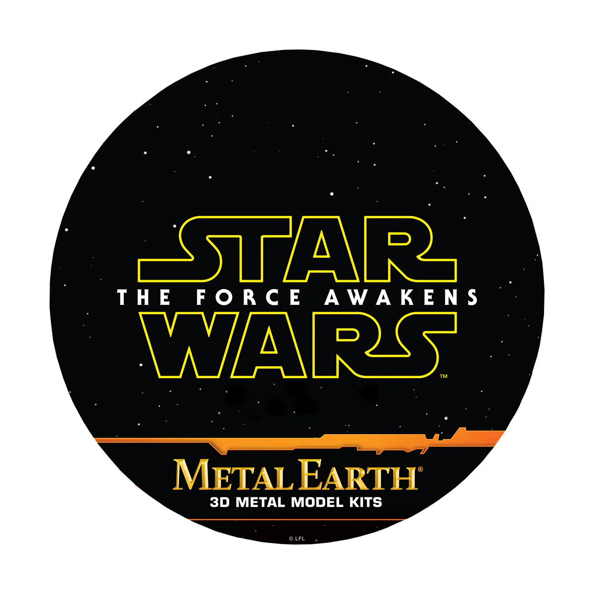 Metal Earth 3D Star Wars First Order Snowspeeder Model Kit - Image 3