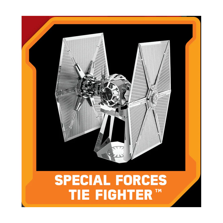 Star Wars Special Forces TIE Fighter 3D Metal Model Kit - Image 2